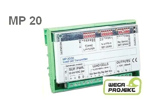 MP 20 Analogue Load Cell Transmitter